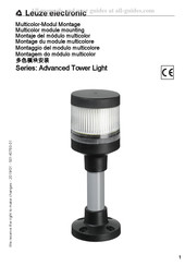 Leuze electronic Advanced Tower Light Serie Mode D'emploi