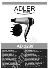 Adler europe AD 2239 Mode D'emploi