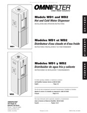 Omnifilter WD2 Instructions D'installation Et De Fonctionnement