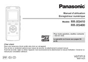 Panasonic RR-XS400 Manuel D'utilisation