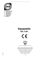 Oase Aquaswim 900 Notice D'emploi