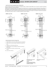 hawa Junior 160 GP Instructions De Montage