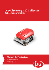 LELY DISCOVERY 120 COLLECTOR Manuel De L'opérateur
