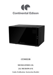 CONTINENTAL EDISON CEMO23B Guide D'utilisation