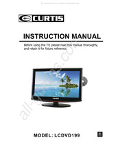 Curtis LCDVD199 Manuel D'instructions