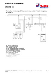 Maico ERH 10-04 Schéma D'installation
