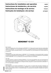 BEKOMAT 13 CV Instructions De Montage