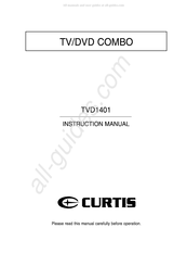 Curtis TVD1401 Manuel D'instructions