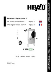 Heylo K Serie Manuel D'utilisation