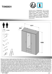 Forte TXNS931 Notice De Montage