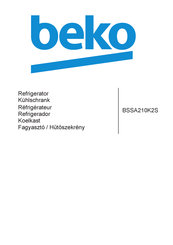 Beko BSSA210K2S Mode D'emploi