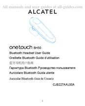 Alcatel Onetouch BH50 Guide D'utilisation