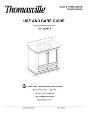 Thomasville THMSVL36AVW Guide D'utilisation Et D'entretien