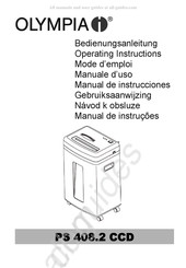 Olympia PS 408.2 CCD Mode D'emploi