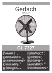 Gerlach GL 7327 Mode D'emploi