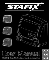 stafix M1.0 Manuel De L'utilisateur