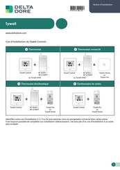 DELTA DORE Tywell 2050 Notice D'installation