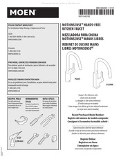 Moen MOTIONSENSE 7565E Série Manuel D'installation