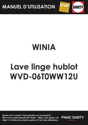 WINIA WVD-06T0WW12U Manuel D'utilisation