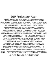 Acer PR320 Série Guide Utilisateur