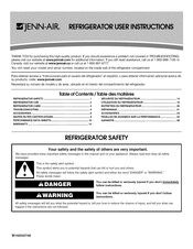 Jenn-Air JCD2595WEP02 Instructions D'utilisation