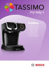 Bosch TASSIMO my way 2 TAS6504 Manuel D'utilisation