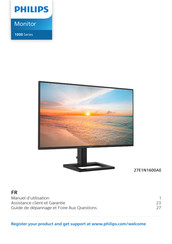 Philips 27E1N1600AE Manuel D'utilisation