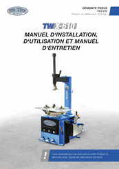 twin busch TWX-610 Manuel D'installation, D'utilisation Et D'entretien