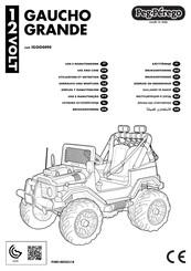 Peg-Perego IGOD0098 Utilisation Et Entretien