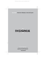 Insignia NS-8PDVDA Guide De L'utilisateur