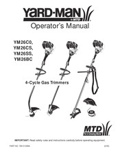 MTD YARD-MAN YM26C0 Mode D'emploi