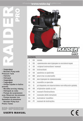 Raider PRO RDP-WP800SW Mode D'emploi