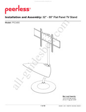 PEERLESS FPZ-655 Installation Et Montage