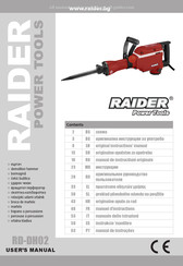 Raider RD-DH02 Mode D'emploi