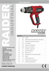 Raider RDI-HG24 Mode D'emploi