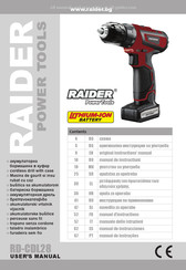 Raider RD-CDL28 Mode D'emploi