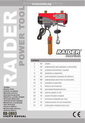 Raider RD-EH03 Mode D'emploi