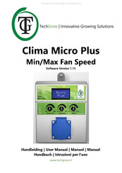 TechGrow Clima Micro Plus Manuel