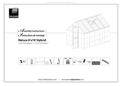 Palram Nature 6'x10' Hybrid Instructions De Montage