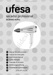 UFESA SC8400 AirPro Mode D'emploi