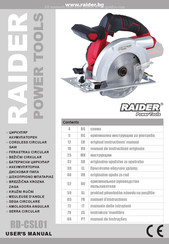 Raider RD-CSL01 Mode D'emploi