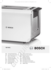 Bosch TAT8611GB Notice D'utilisation