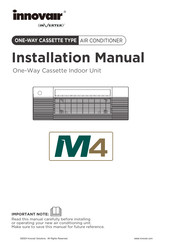 innovair MCO09H2BHRA Manuel D'installation