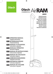 Gtech AirRAM AR45 Manuel D'utilisation