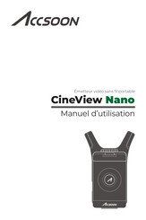 Accsoon CineView Nano Manuel D'utilisation