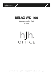 hjh OFFICE RELAX WD 100 729438 Instructions De Montage