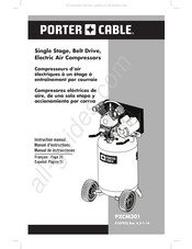 Porter Cable PXCM301 Manuel D'instructions