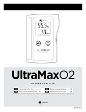 Maxtec UltraMaxO2 Instructions D'utilisation