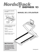 NordicTrack NTL15425-INT.3 Manuel De L'utilisateur