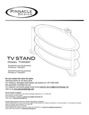 Pinnacle Design TV50201 Instructions De Montage